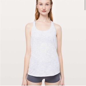 Lululemon Athletica Light Gray Tank Top